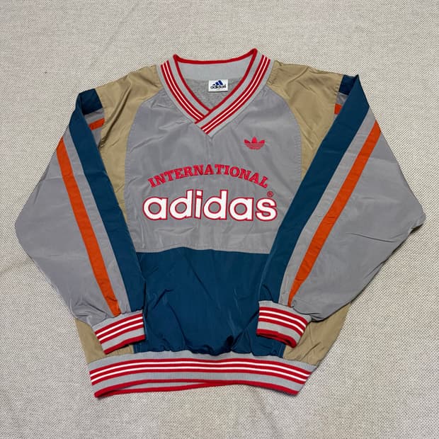 90s 아디다스 올드스쿨 빅로고 웜업