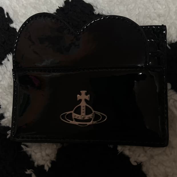 비비안웨스트우드 실버 카드지갑