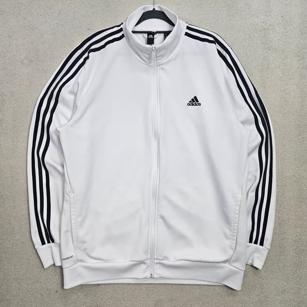 아디다스 삼선 화이트 져지 3XL