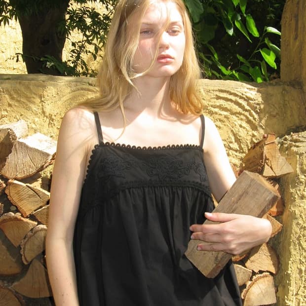위드아웃썸머-romantic slip dress