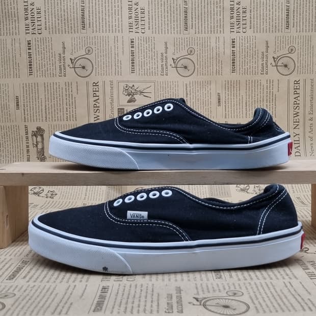 반스 어센틱 블랙 남성스니커즈270 