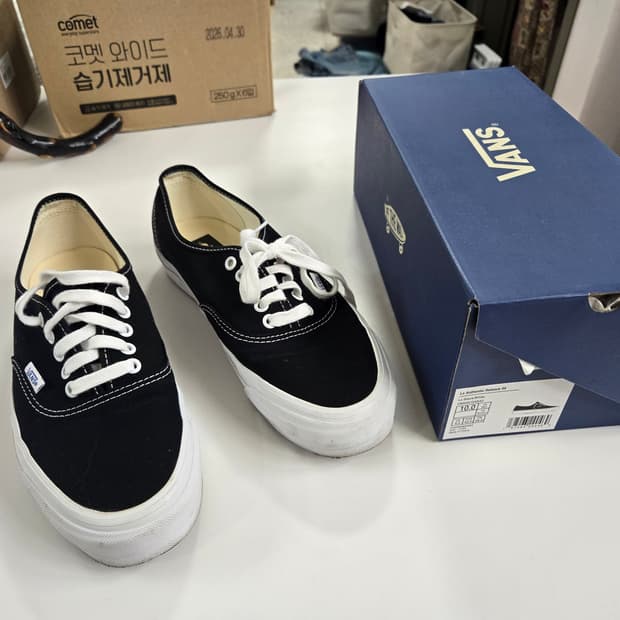 반스 프리미엄 어센틱 리이슈 LX 44 블랙화이트 280