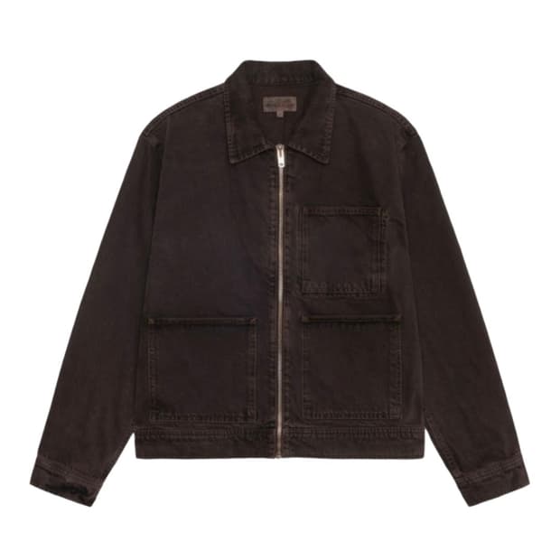 [XXL] 스투시 데님 집 워크자켓 에스프레소