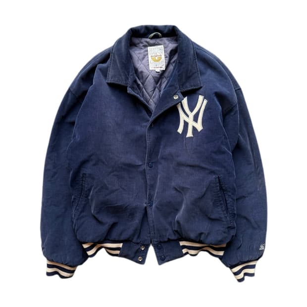 90s 뉴욕 양키즈 코듀로이 자켓 L(XL)