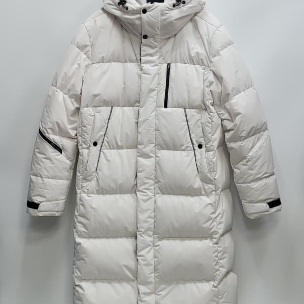 POLHAM 폴햄 구스 다운 롱 패딩 / 남 95 화이트

