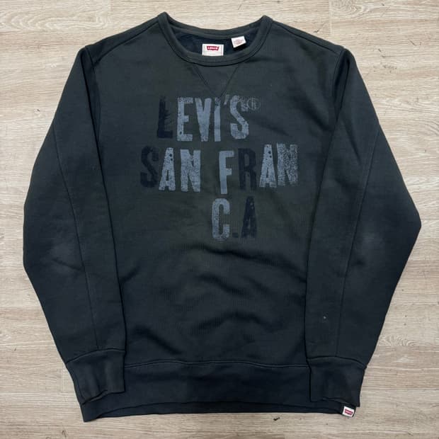 리바이스 기모 맨투맨