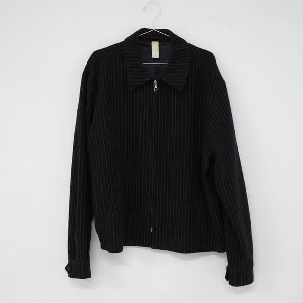 Sunflower Pinstripe Wool Jacket