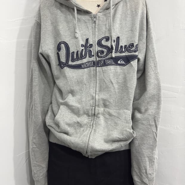 quick silver hood zipup