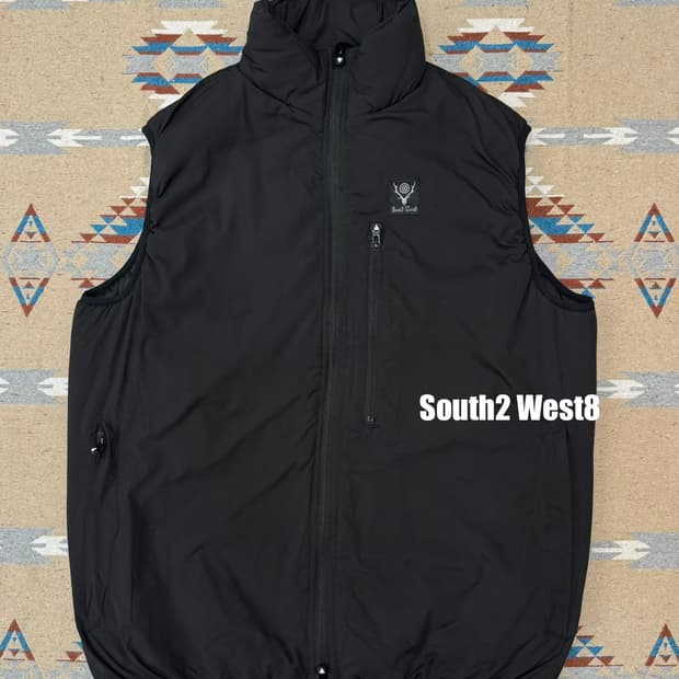 [L] South2 West8 남이서팔 인슐레이터 패딩 베스트 블랙