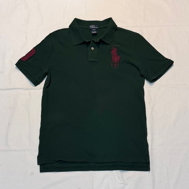 폴로 랄프로렌 빅포니 치프키프 카라티 딥그린