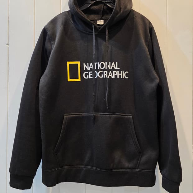 네셔널지오그래픽 기모 후드티