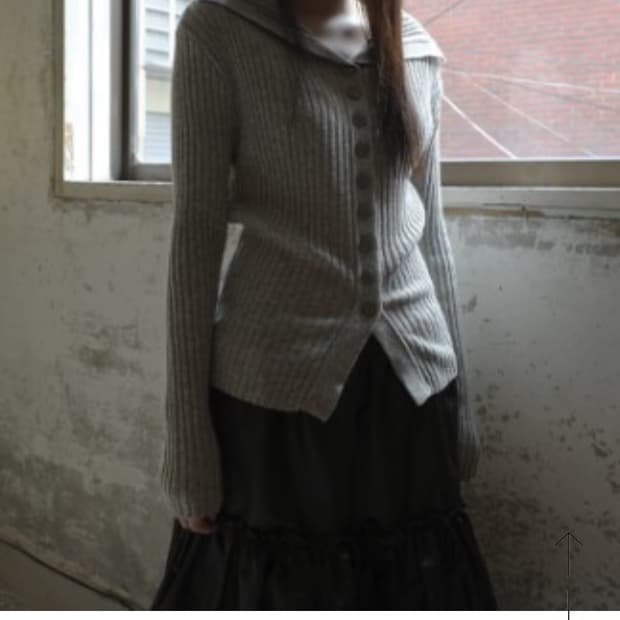 애프터먼데이 숄 칼라 캐시미어 톱 블랙