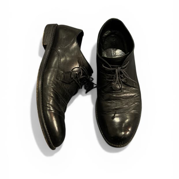 PADRONE Black Derby Shoes Size 42