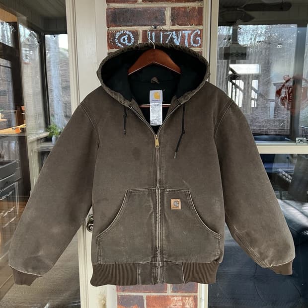 칼하트 J168 빈티지 디트로이트 자켓 체스트넛
