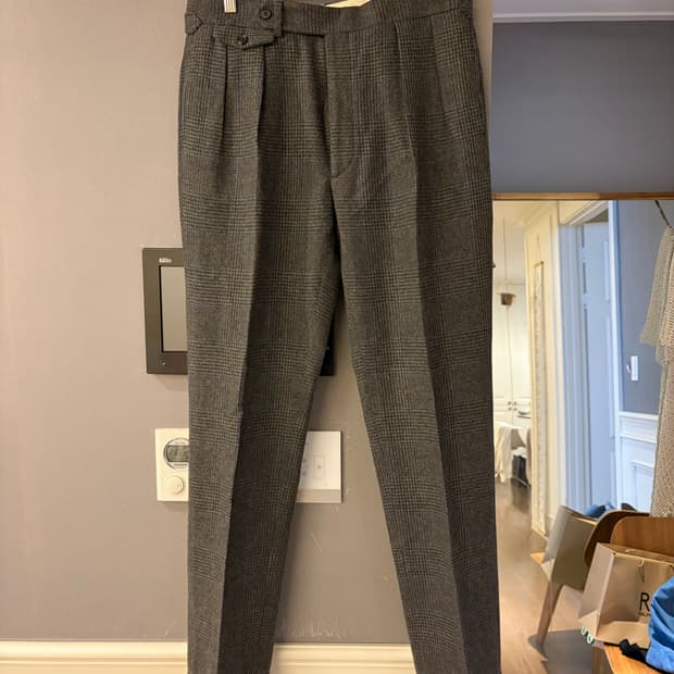 랄프로렌퍼플라벨 캐시미어 팬츠 