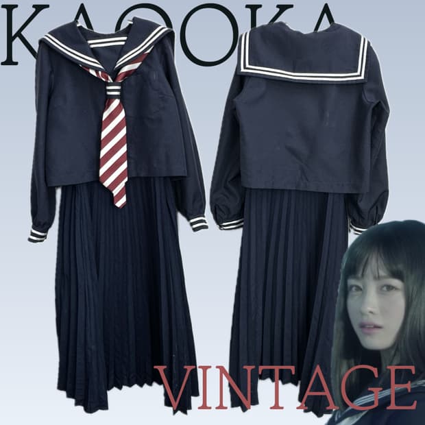 🎐일본 세라 교복 스쿨룩 셋업 코디세트🎐 넥타이 대장템 세일러복
