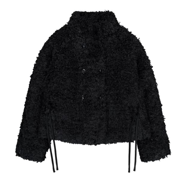 코이세이오 퍼자켓 블랙 새상품 25FW