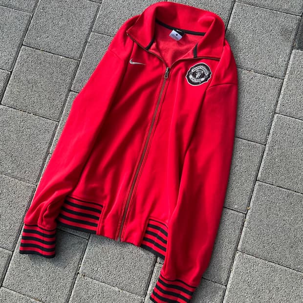 *Rare* 2000s vtg 나이키 맨유 레드 져지