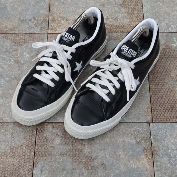 (220)컨버스 원스타 한별 블랙 로우 