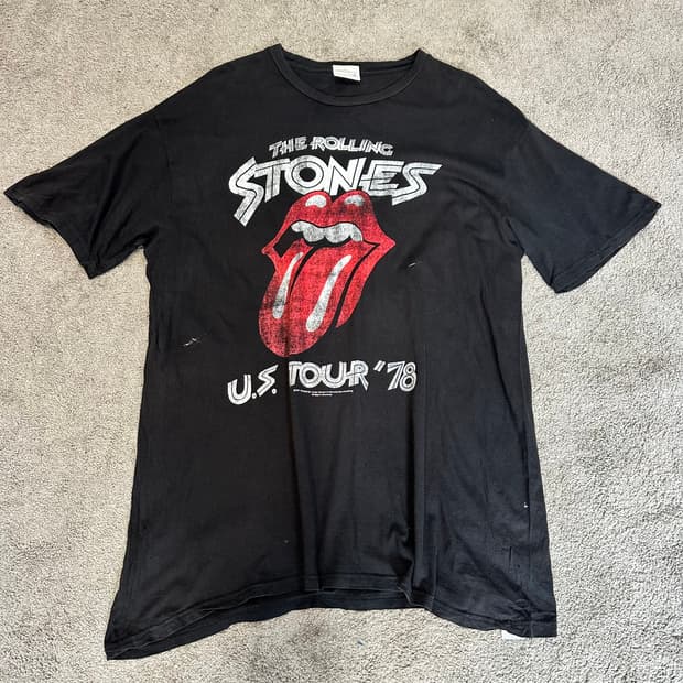 롤링스톤 2011년 공식 머천다이즈 반팔티XL