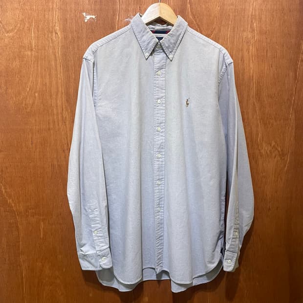 (XL) POLO 폴로 랄프로렌 솔리드 셔츠 클래식핏