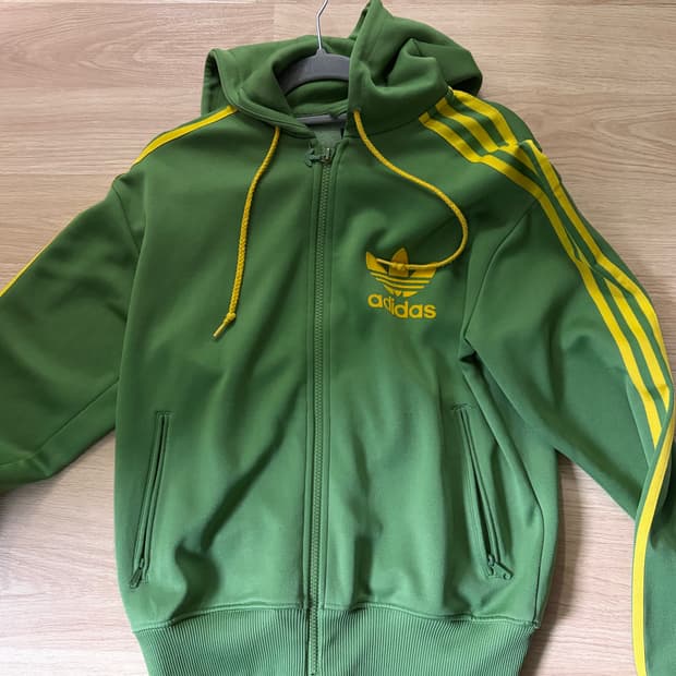 아디다스 후드플락 라임레몬