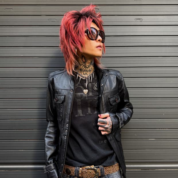 Japanese Multi Pocket Leather Jacket