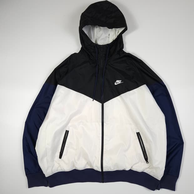 나이키 배색 바람막이 