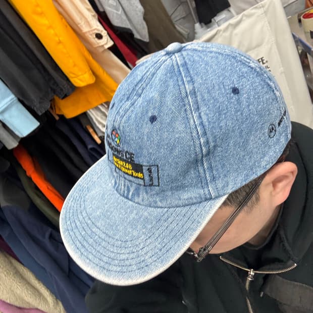 윈도우 캡 빈티지 모자 