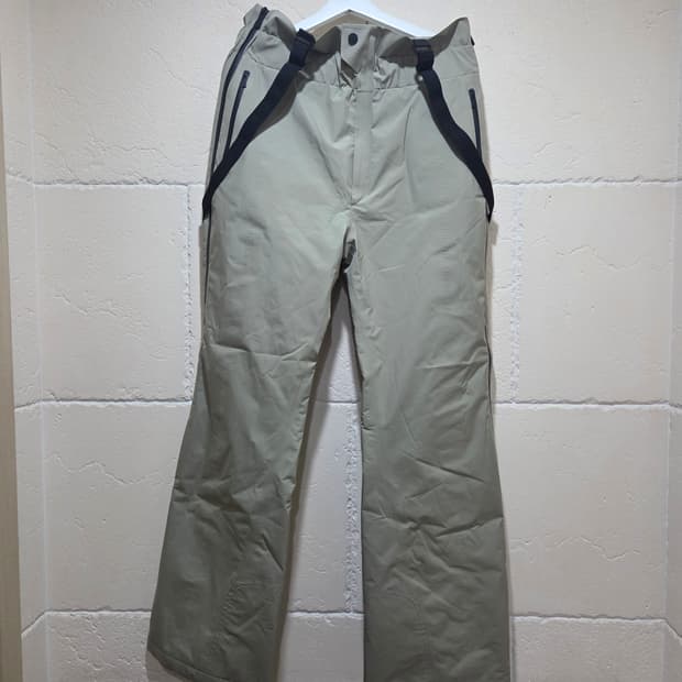 강혁 코오롱 스키 트라우저 팬츠 베이지 새상품