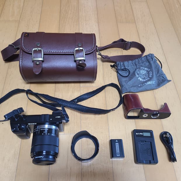 소니 NEX-7 + sel1855 렌즈 (가방 등 포함)