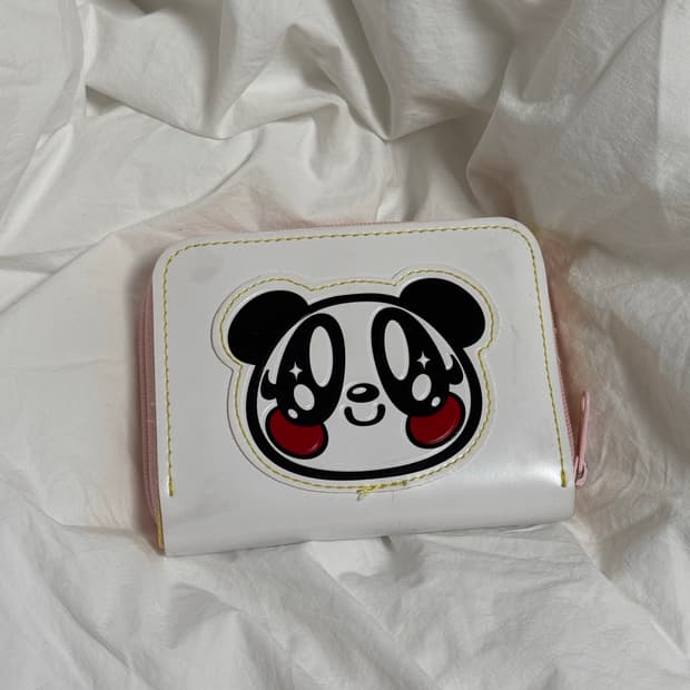 러버스하우스 판다 지갑 사용감있음