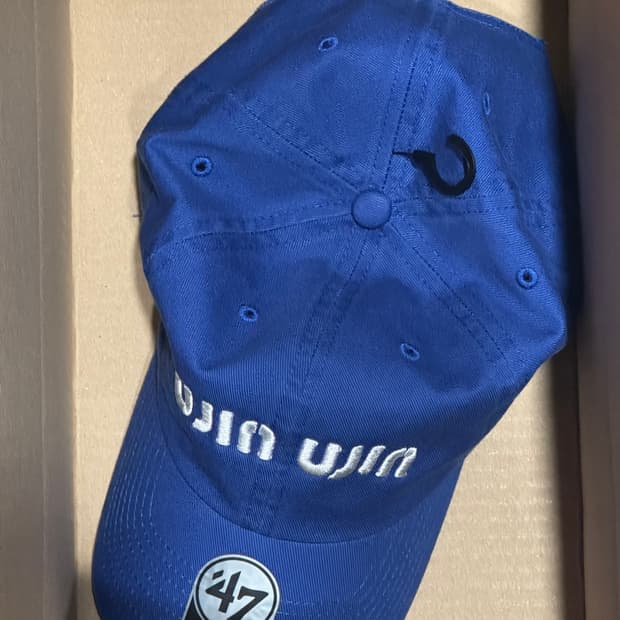 Nptss 미우미우 블루 볼캡