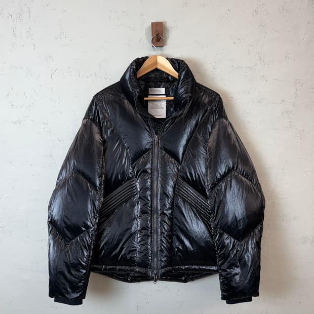 메종미네드 블랙 구스다운 숏 푸퍼 패딩