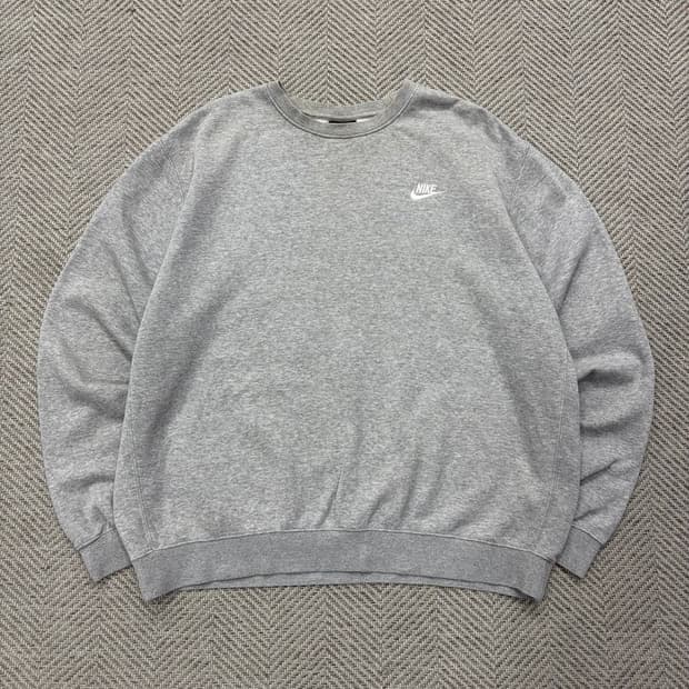 나이키 베이직 로고 맨투맨 v2233