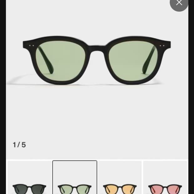 젠틀몬스터 랭(01) 카키 