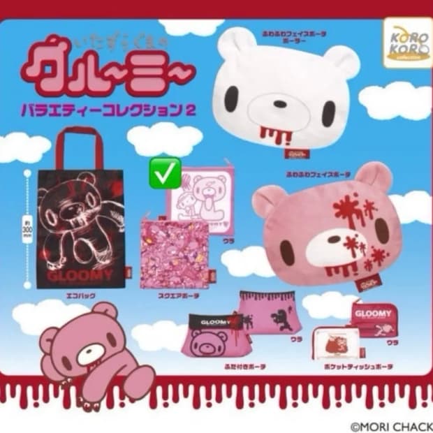 Gloomy bear mini pouch wallet