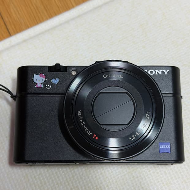 소니 rx100m2 (아일릿원희 풍선껌디카)