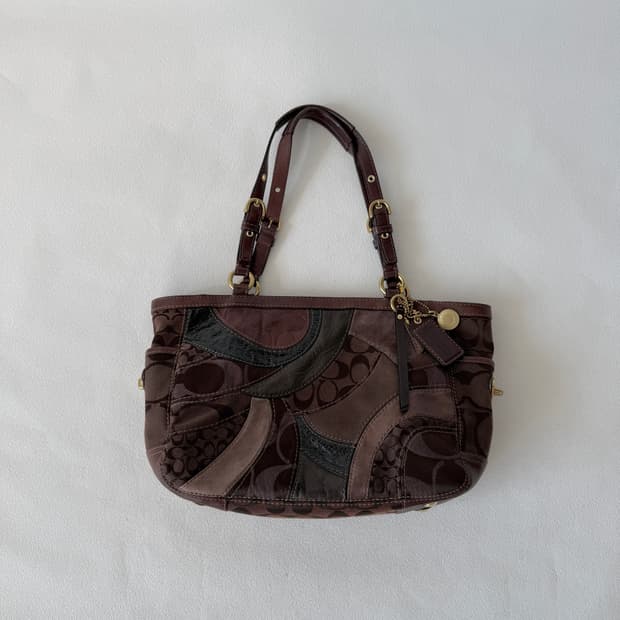 코치(COACH) Y2K 패치워크 숄더백