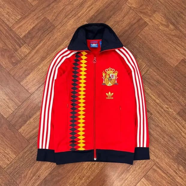 90 아디다스 스페인 축구대표팀 13시즌 트레이닝 집업 