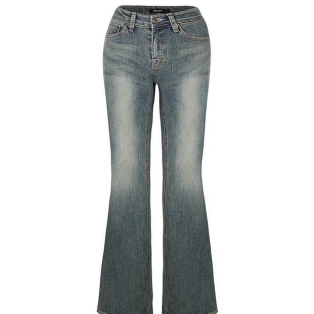 오도어 ODOR vintage raw jean in blue (1)