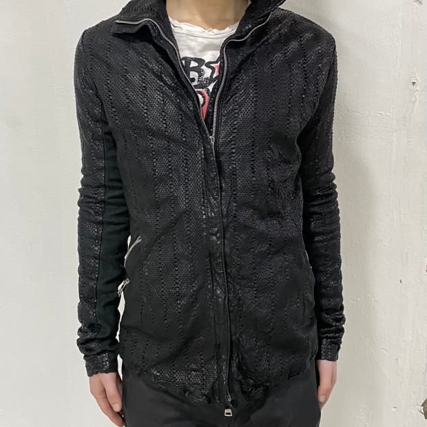 조르지오 브라토 십스킨 핸드메이드 레더 자켓