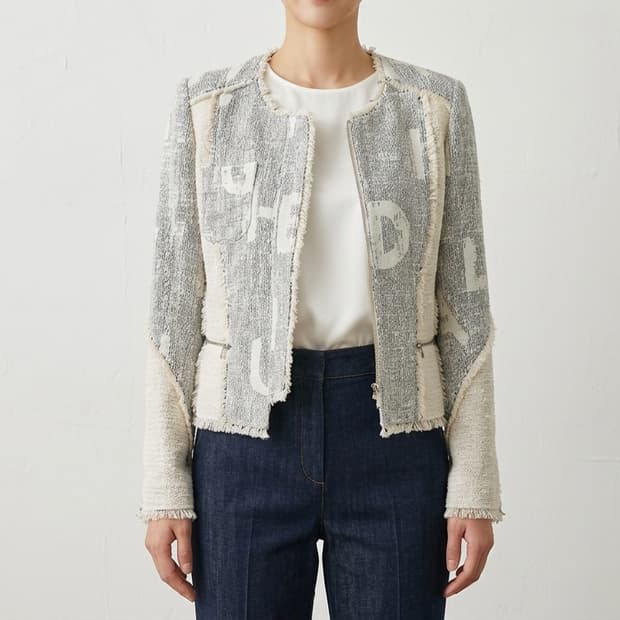 [55]듀엘 트위드 자켓