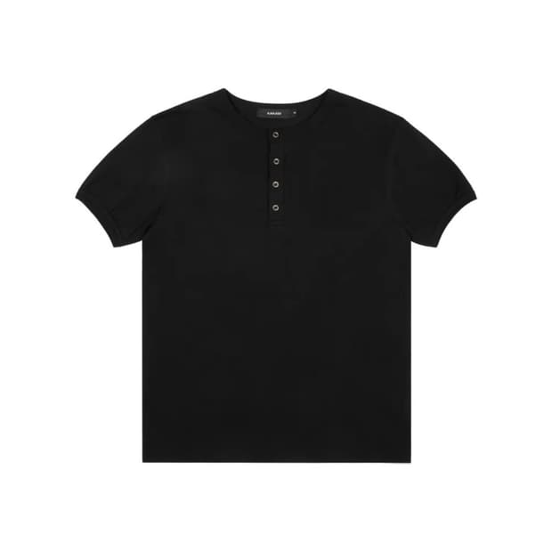 아캄-Boots Ringer Top (Black)