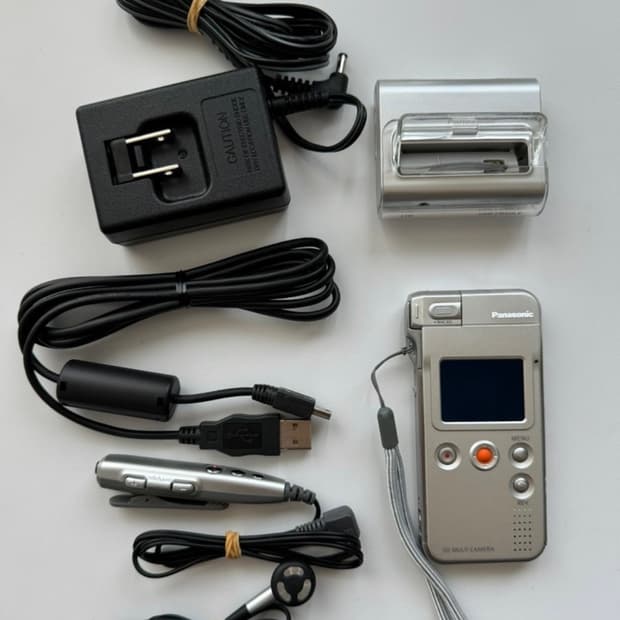 파나소닉 디스냅 sv-as10 실버