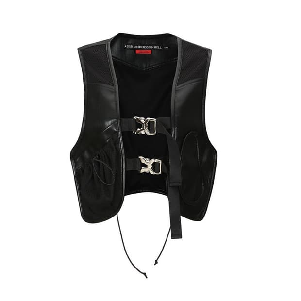 엔더슨벨 SINA FAUX LEATHER VEST (S/M)