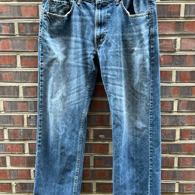 [34x30] 리바이스 550 릴렉스핏 스트레이트 데님 빈티지 청바지