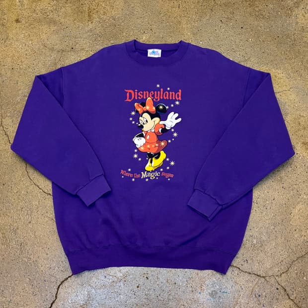 90s Made in USA 빈티지 디즈니 미키마우스 맨투맨