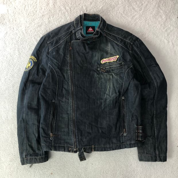 르꼬끄 데님 점퍼