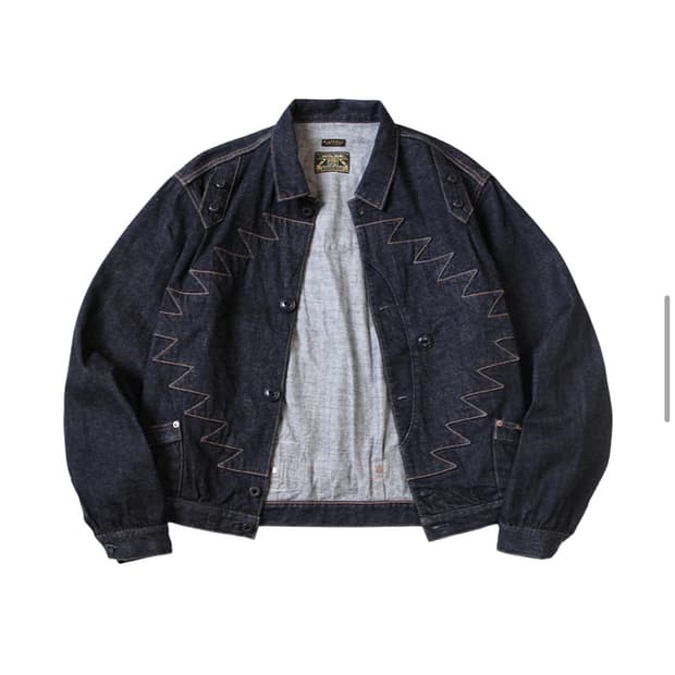 캐피탈 산토 도밍도 썬더버드 데님 자켓 44